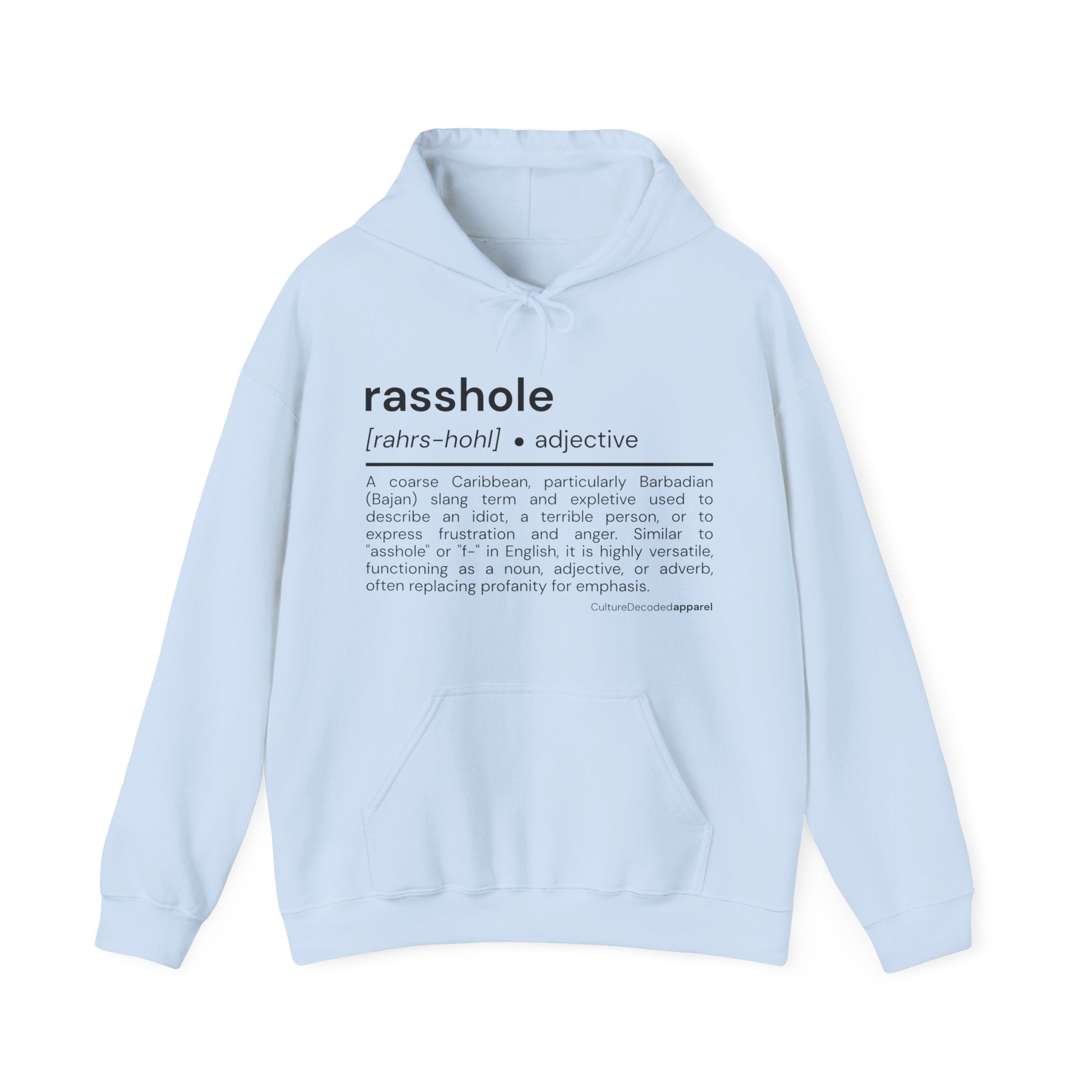 'rasshole, Unisex Hooded Sweatshirt