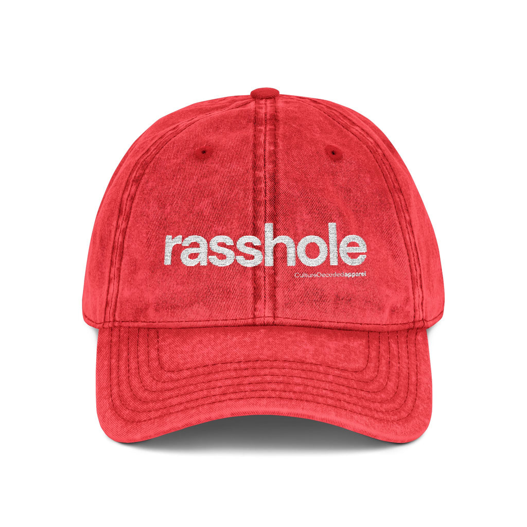 'rasshole' Vintage Cap