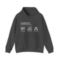 'melanin: hand wash only', Unisex Hooded Sweatshirt