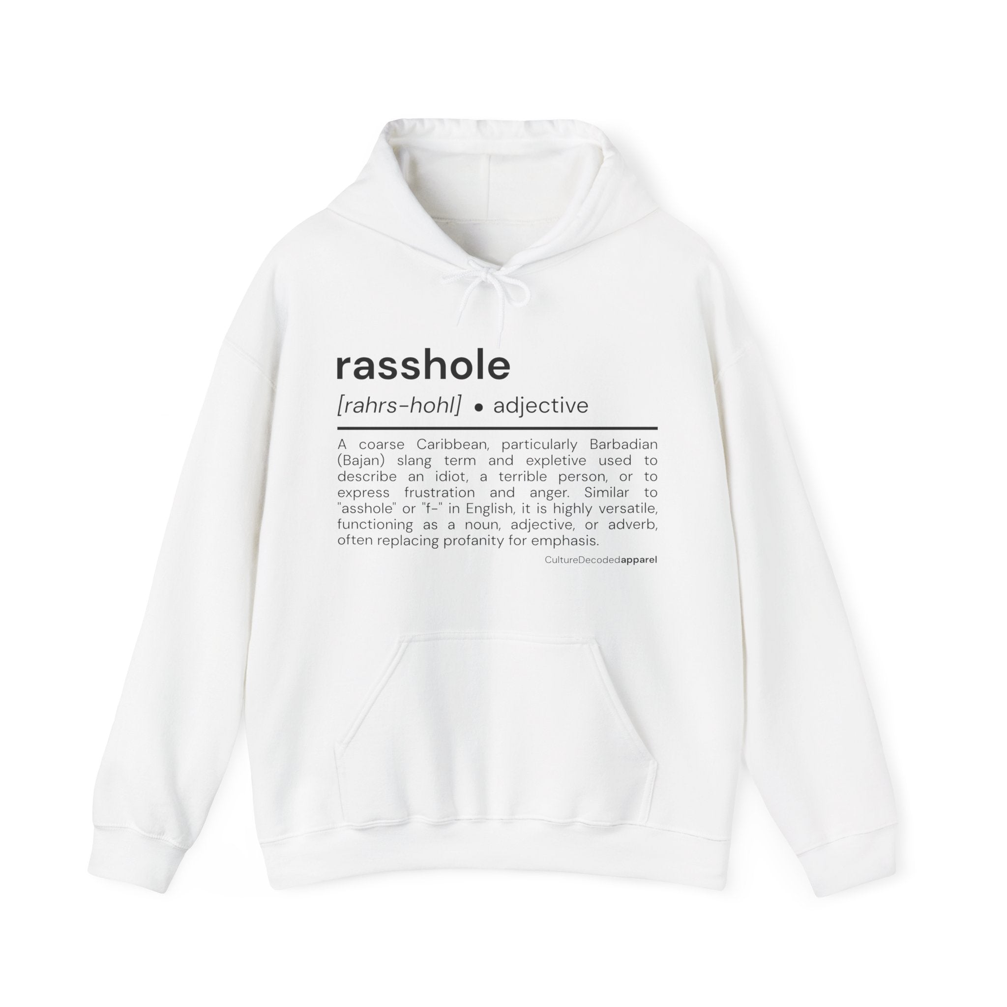 'rasshole, Unisex Hooded Sweatshirt