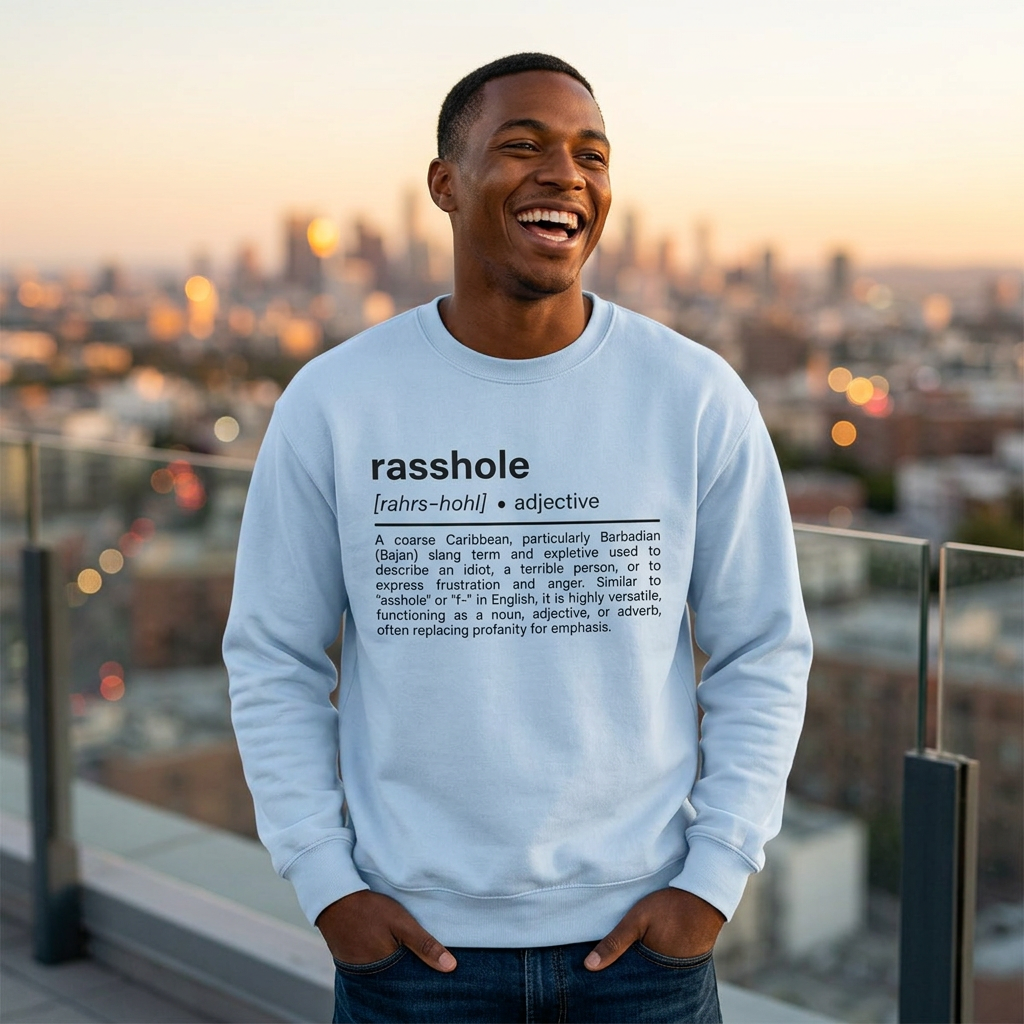 'rasshole' Unisex Crewneck Sweatshirt