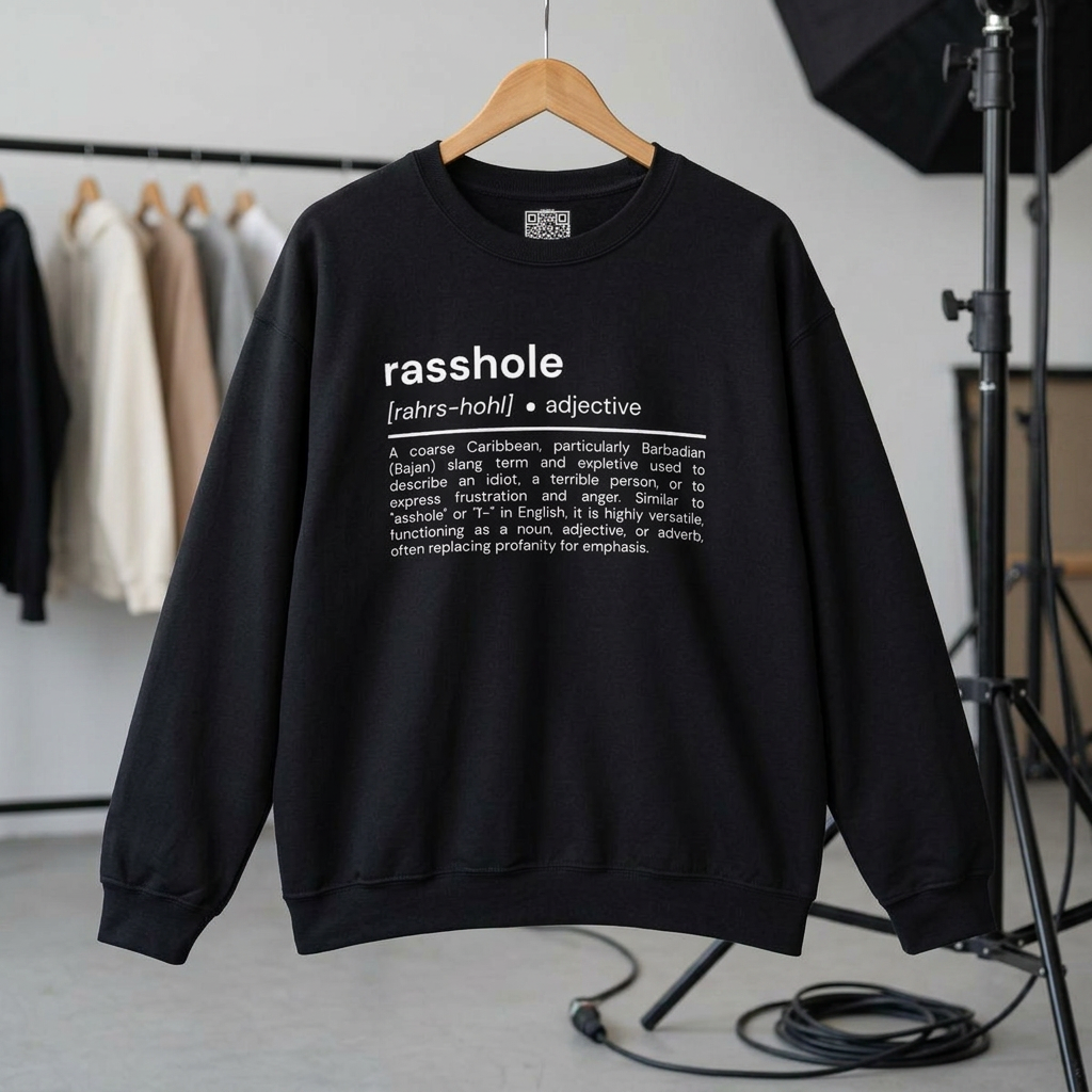 'rasshole' Unisex Crewneck Sweatshirt