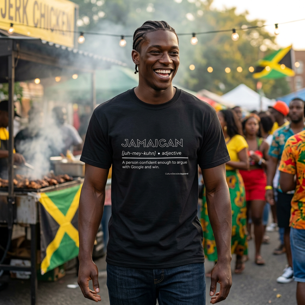 I'm a 'jamaican', Unisex T-shirt