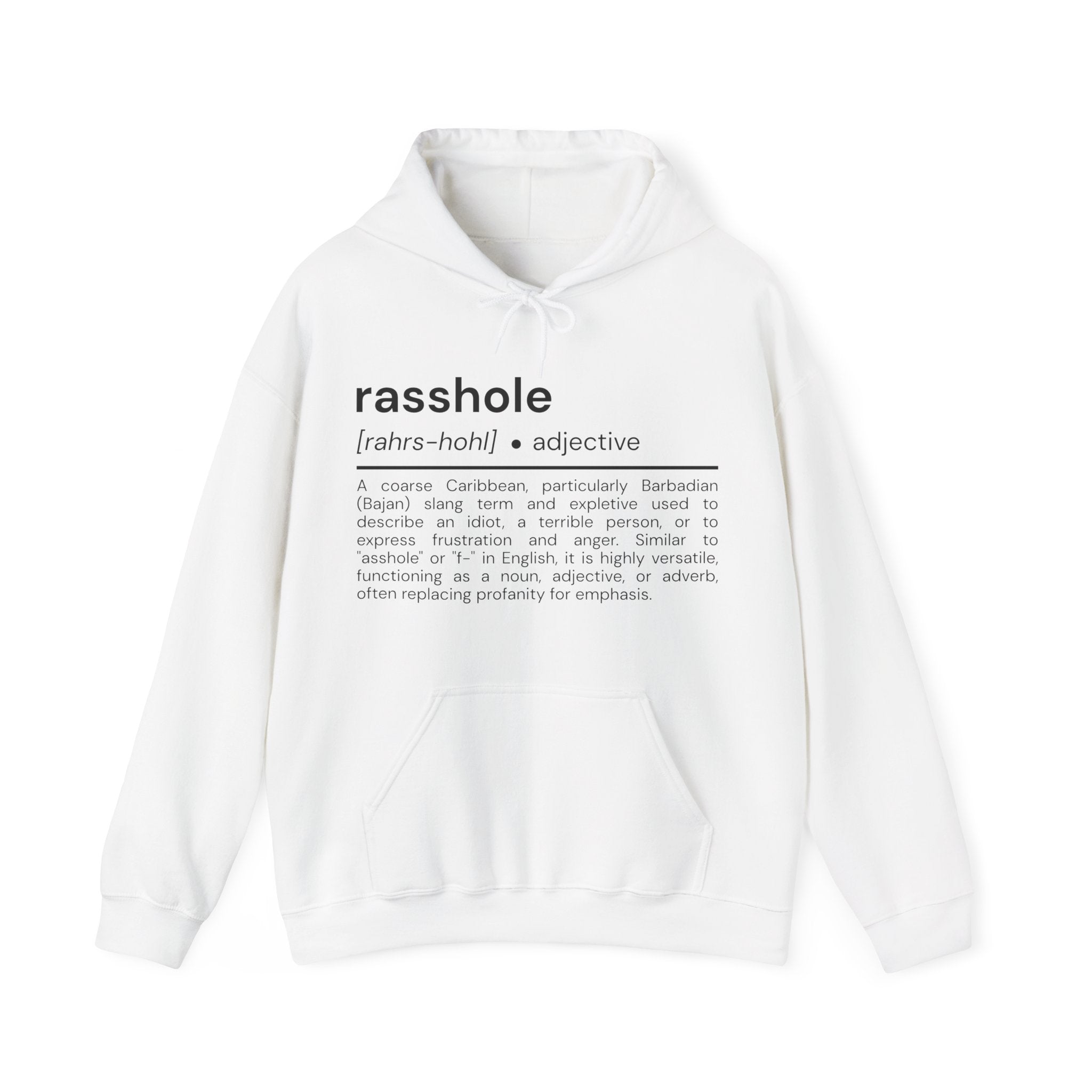'rasshole, Unisex Hooded Sweatshirt