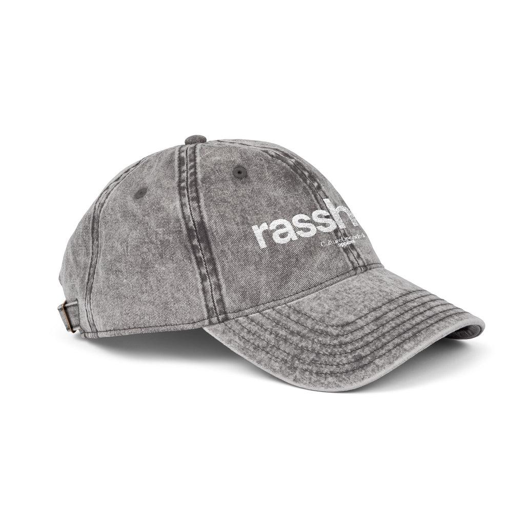 'rasshole' Vintage Cap